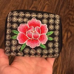 Flower wallet